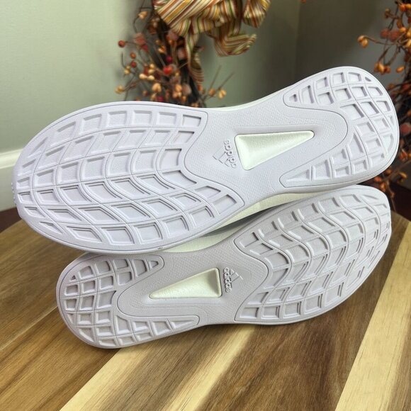 Adidas Women's Racer Sport Running Shoe Sz 5.5US White/Purple Tint/Red GW4842 - Picture 12 of 13